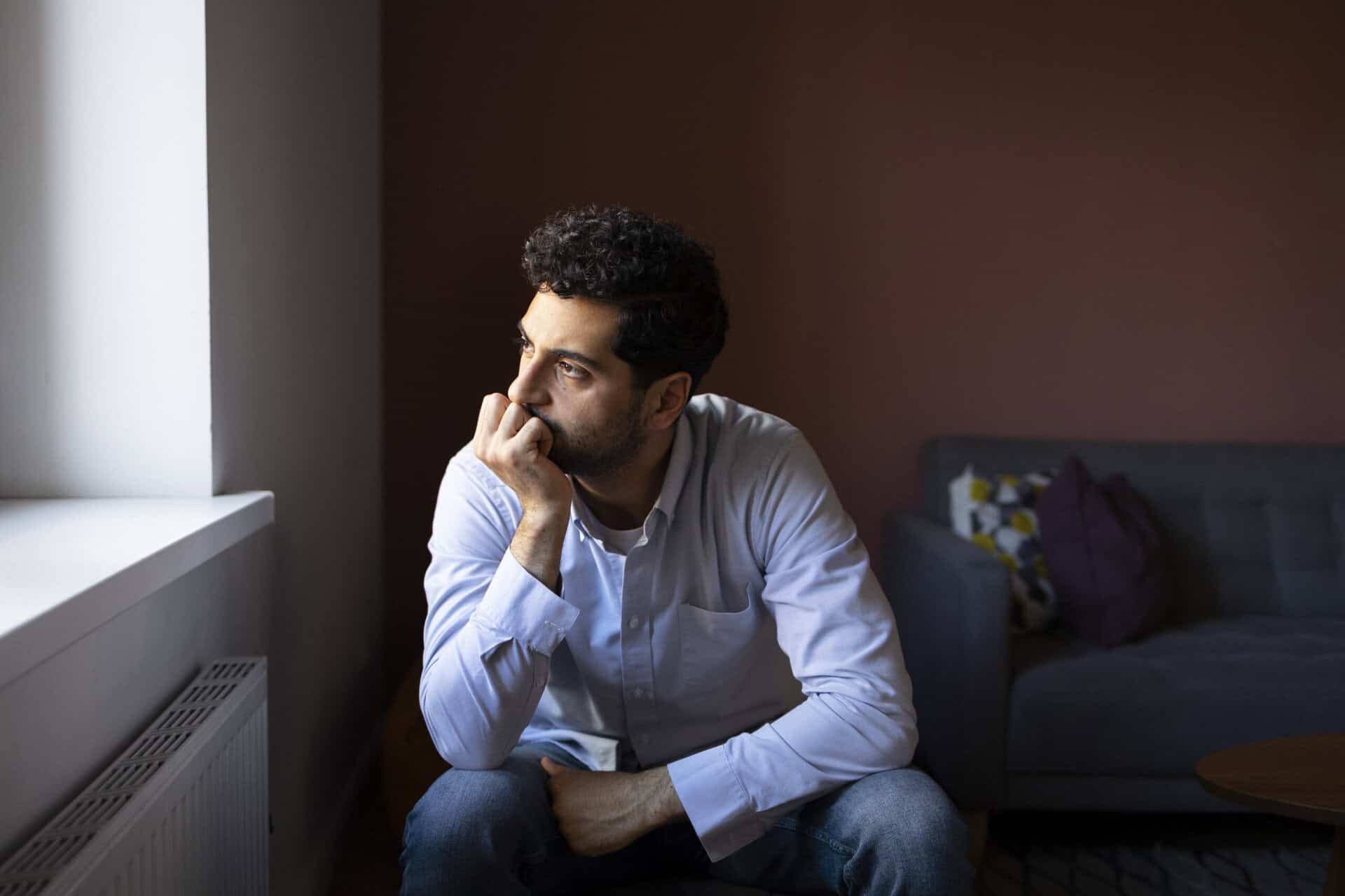 man who needs Drug Addiction Treatment in Hanover, MA