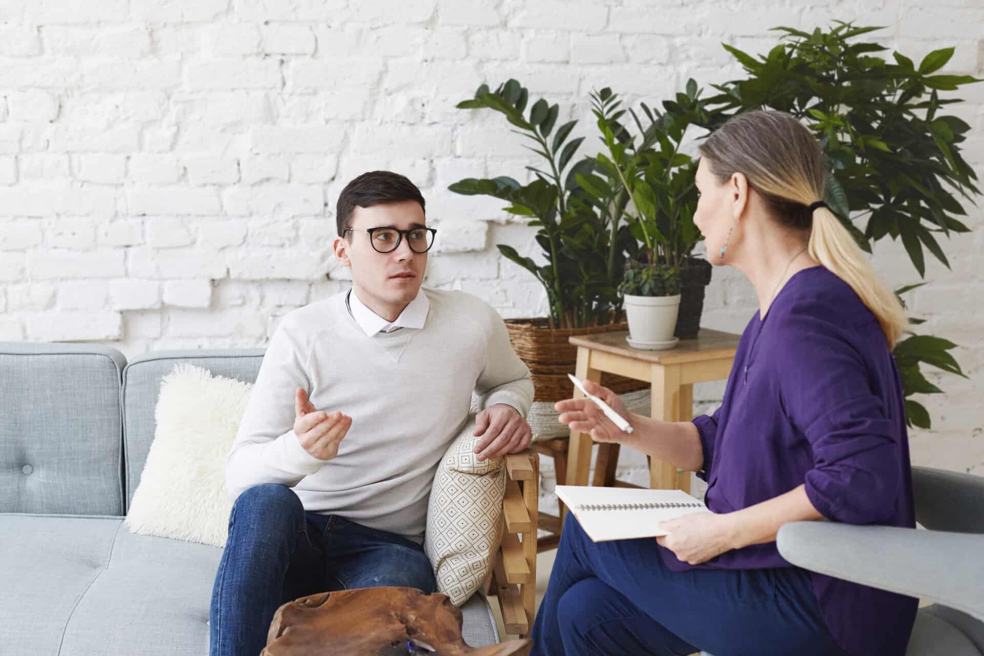 man getting help with Drug Addiction Treatment in Hanover, MA