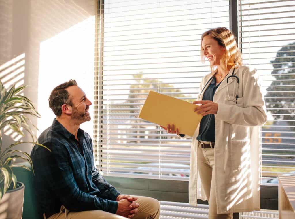 One-on-one consultation for benzodiazepine addiction treatment in Hanover.